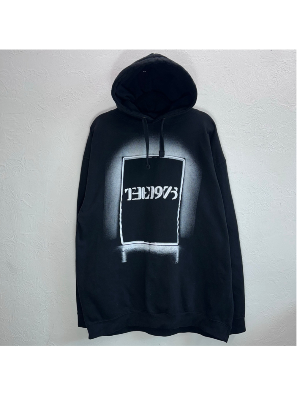 The 1975 OG Spray Box Logo Black Concert Tour Hoodie Sweatshirt Unisex XXL